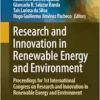 Research and Innovation in Renewable Energy and Environment: Proceedings for 1st International Congress on Research and Innovation in Renewable Energy … (Earth and Environmental Sciences Library) (EPUB)