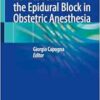 How to Teach the Epidural Block in Obstetric Anesthesia (EPUB)