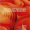 Materials and Technologies for Sustainable Production (PDF)