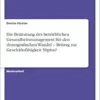 Die Bedeutung des betrieblichen Gesundheitsmanagement für den demografischen Wandel – Beitrag zur Geschäftsfähigkeit 50plus? (German Edition) (PDF)