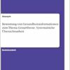 Bewertung von Gesundheitsinformationen zum Thema Gonarthrose. Systematische Übersichtsarbeit (PDF)