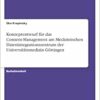 Konzeptentwurf für das Consent-Management am Medizinischen Datenintegrationszentrum der Universitätsmedizin Göttingen (German Edition) (PDF)