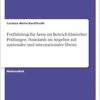 Fortbildung für Ärzte im Bereich klinischer Prüfungen. Standards im Angebot auf nationaler und internationaler Ebene (German Edition) (PDF)