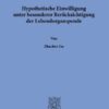 Hypothetische Einwilligung unter besonderer Berücksichtigung der Lebendorganspende (PDF)