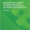 Supporting the Understanding of Rare Disease Diagnostics With Questionnaire-based Data Analysis and Computer-aided Classifier Fusion (PDF) Supporting the Understanding of Rare Disease Diagnostics With Questionnaire-based Data Analysis and Computer-aided Classifier Fusion (PDF)
