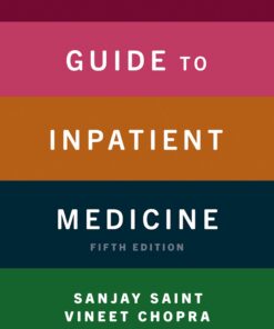 The Saint-Chopra Guide to Inpatient Medicine, 5th Edition (EPUB)