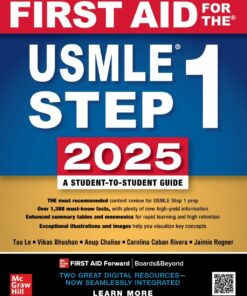 First Aid for the USMLE Step 1 2025, 35th Edition (PDF)