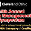 Cleveland Clinic 24th Annual Pain Management Symposium 2025 (Videos)