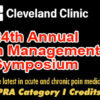 Meetings By Mail Cleveland Clinic 24th Annual Pain Management Symposium 2025