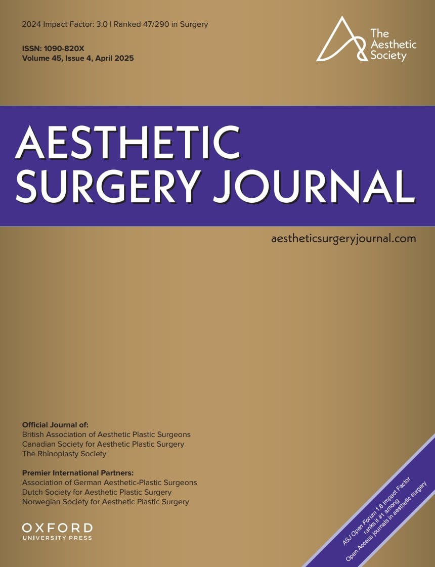 Aesthetic Surgery Journal Volume 45, Issue 4, April 2025 (True PDF+Videos) Aesthetic Surgery Journal Volume 45, Issue 4, April 2025 (True PDF+Videos)