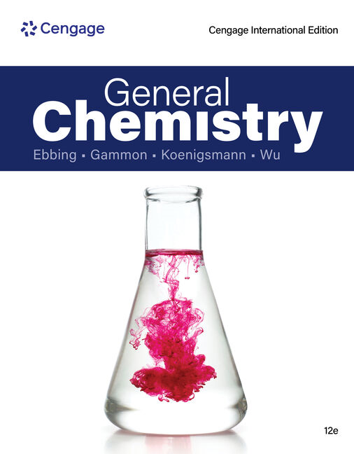 General Chemistry, Cengage International Edition, 12th Edition (PDF) General Chemistry, Cengage International Edition, 12th Edition (PDF)