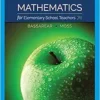Mathematics for Elementary School Teachers, 7th Edition (PDF) Mathematics for Elementary School Teachers, 7th Edition (PDF)