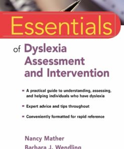 Essentials of Dyslexia Assessment and Intervention (PDF)