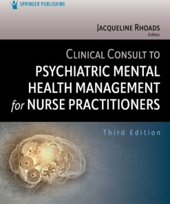 Clinical Consult to Psychiatric Mental Health Management for Nurse Practitioners, 3rd Edition (EPUB)