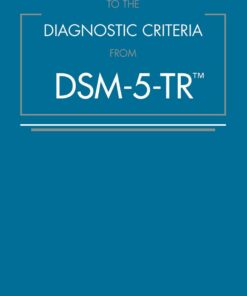 Desk Reference to the Diagnostic Criteria From DSM-5-TR™ (EPUB)