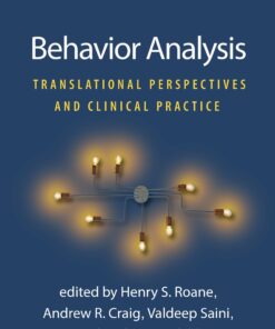Behavior Analysis: Translational Perspectives and Clinical Practice (PDF)