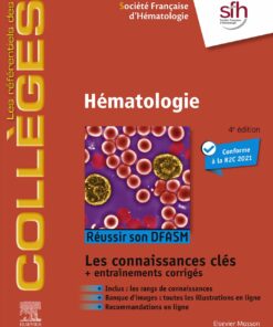 Hématologie: Réussir son DFASM – Connaissances clés, 4th Edition (EPUB)