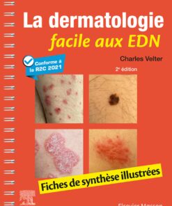 La dermatologie facile aux EDN: Fiches de synthèse illustrées, 2nd Edition (EPUB)