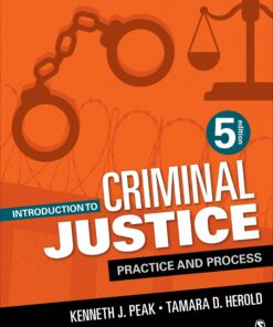 Introduction to Criminal Justice, 5th edition (PDF)