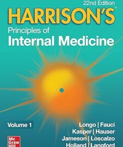 Harrison’s Principles of Internal Medicine, Twenty-Second Edition (Vol.1 & Vol.2) 22nd Edition (PDF)