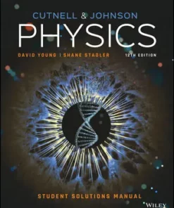Physics, Student Solutions Manual, 12th Edition (PDF)