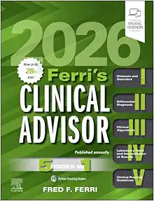 Ferri’s Clinical Advisor 2026: 5 Books in 1 (PDF)