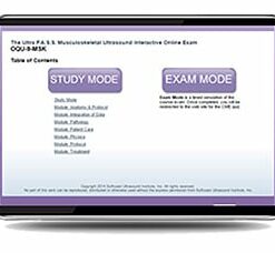 GCUS ULTRA P.A.S.S. Musculoskeletal Ultrasound Interactive Registry Review Online Mock Exam 2023 (PDF)