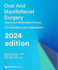 Oral and Maxillofacial Surgery: Board and Certification Review 2024 (EPUB)