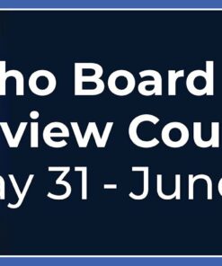 SCA Echo Board Review Course 2025 (Videos with subtitles + Slides)