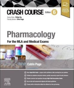 Crash Course Pharmacology: For the MLA and Medical Exams, 6th Edition (True PDF)