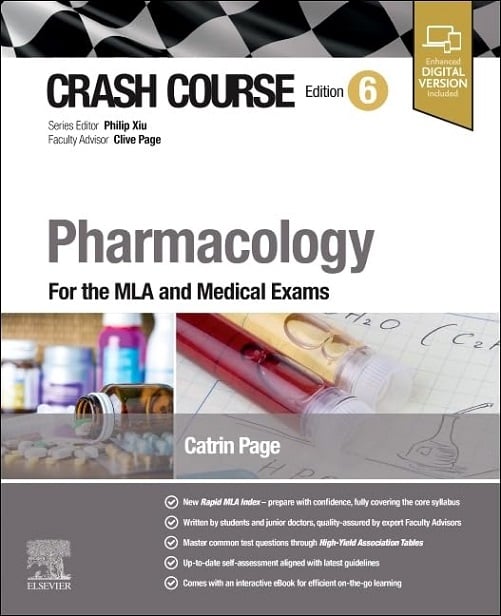 Crash Course Pharmacology: For the MLA and Medical Exams, 6th Edition (True PDF) Crash Course Pharmacology: For the MLA and Medical Exams, 6th Edition (True PDF)