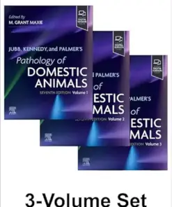 Jubb, Kennedy, and Palmer’s Pathology of Domestic Animals, 3 Volume Set, 7ed (EPUB)