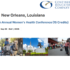 Continuing Education Company 7th Annual Women’s Health Conference 2025
