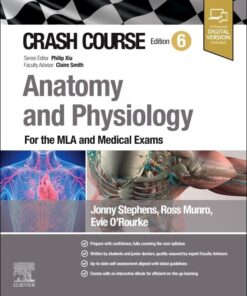 Crash Course Anatomy and Physiology: For the MLA and Medical Exams, 6th Edition (EPUB)