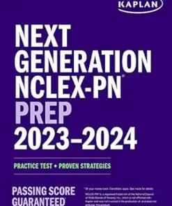 Next Generation NCLEX-PN Prep 2023-2024: Practice Test + Proven Strategies (Kaplan Test Prep), 16th Edition (EPUB)