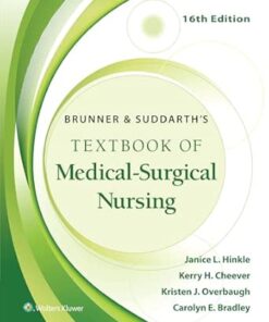 Brunner & Suddarth’s Textbook of Medical-Surgical Nursing, 16th edition (EPUB)