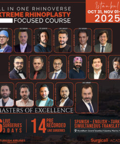Surgicall Academy All in One RhinoVerse Extreme Rhinoplasty Focused Course 2025