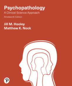 Psychopathology: A Clinical Science Approach (Pearson+), 19th Edition (EPUB)