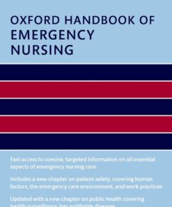 Oxford Handbook of Emergency Nursing (Oxford Handbooks in Nursing), 3rd Edition(PDF)