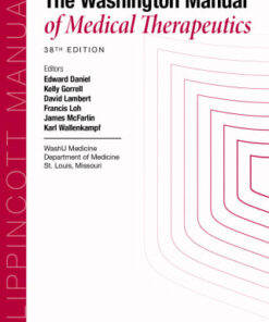 Washington Manual of Medical Therapeutics, 38th Edition (EPUB)