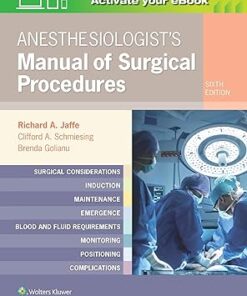 Anesthesiologist’s Manual of Surgical Procedures 6th Edition (EPUB)