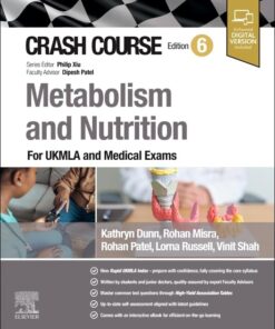 Crash Course Metabolism and Nutrition: For the MLA and Medical Exams, 6th edition (True PDF)