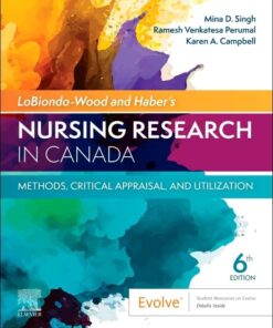 LoBiondo-Wood & Haber’s Nursing Research in Canada: Methods, Critical Appraisal, and Utilization, 6ed (PDF)