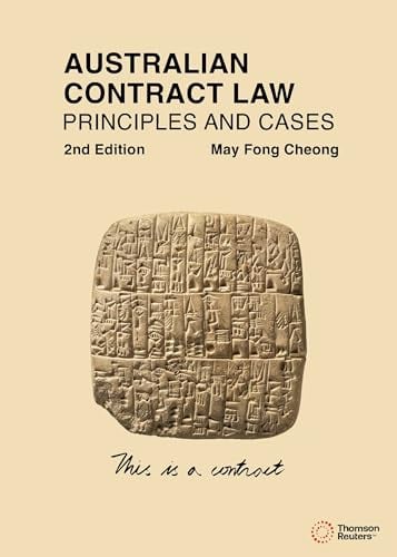 Australian Contract Law: Principles and Cases, 2nd Edition (High Quality Image PDF) Australian Contract Law: Principles and Cases, 2nd Edition (High Quality Image PDF)