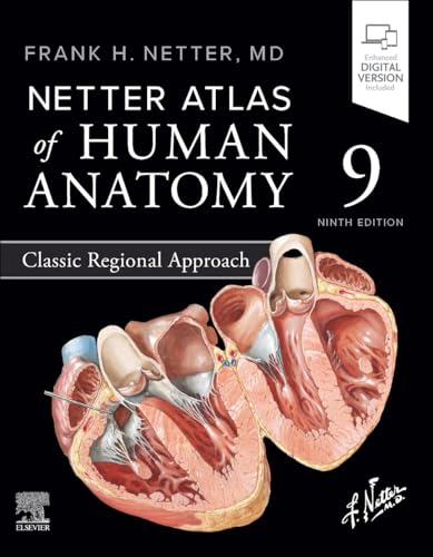 Netter Atlas of Human Anatomy: Classic Regional Approach, 9th edition (EPUB)