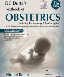 DC Dutta’s Textbook of Obstetrics, 11th Edition (Scanned PDF)