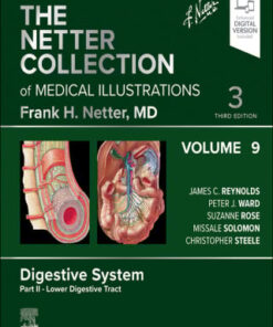 The Netter Collection of Medical Illustrations: Digestive System, Volume 9, Part II – Lower Digestive Tract, 3rd Edition (PDF)