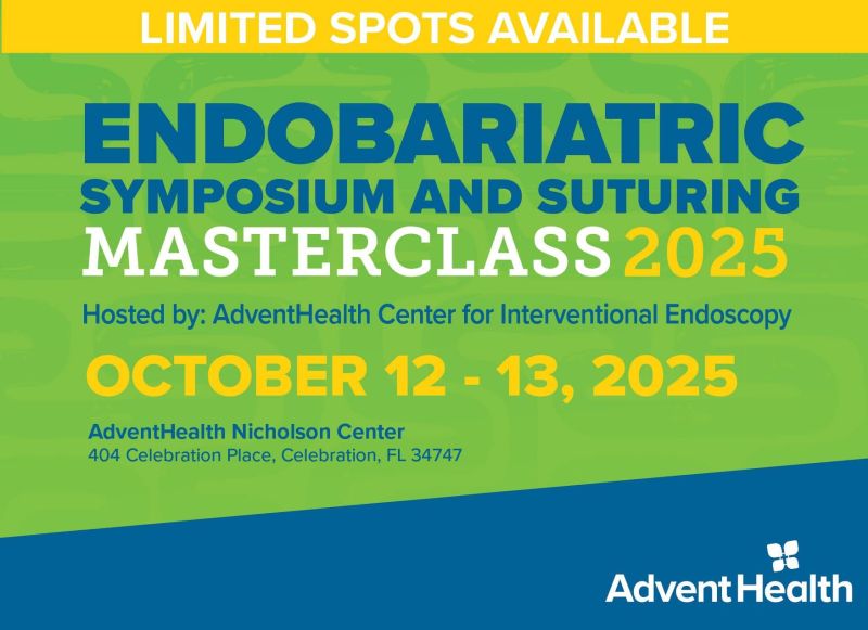 AdventHealth Endobariatric Symposium and Suturing Masterclass 2025 AdventHealth Endobariatric Symposium and Suturing Masterclass 2025
