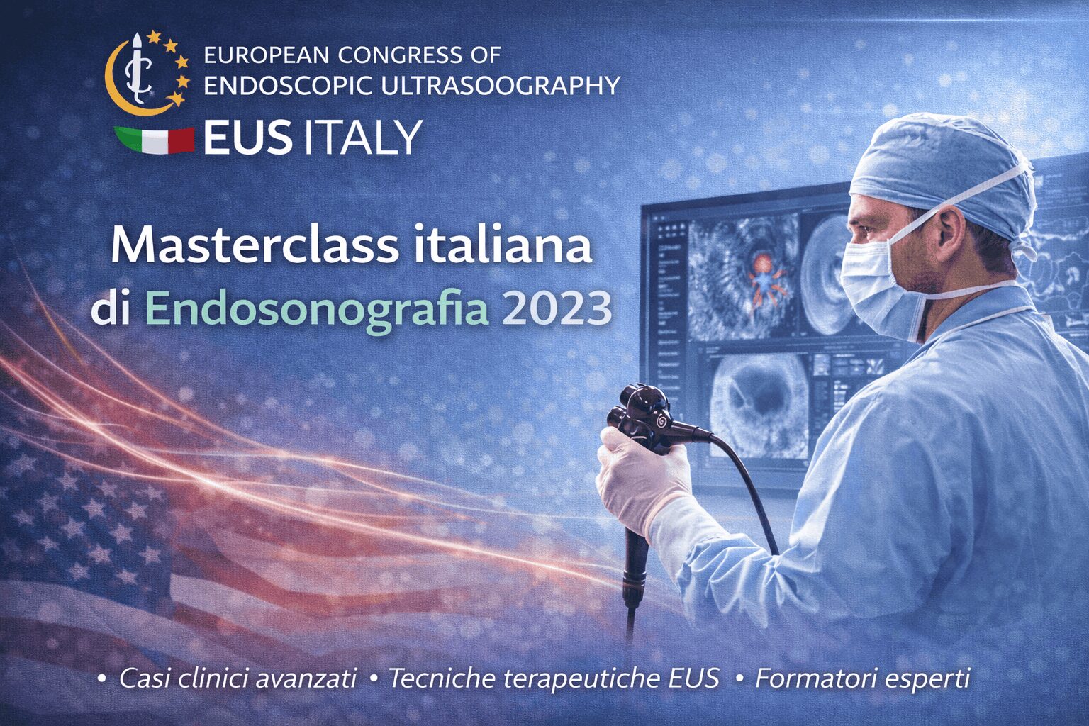 European Congress of Endoscopic Ultrasonography EUS Italy Italian Masterclass on Endosonography 2023 Italian European Congress of Endoscopic Ultrasonography EUS Italy Italian Masterclass on Endosonography 2023 Italian