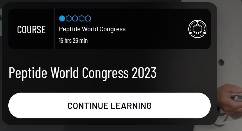 Seeds Scientific Research & Performance Peptide World Congress 2023 Seeds Scientific Research & Performance Peptide World Congress 2023